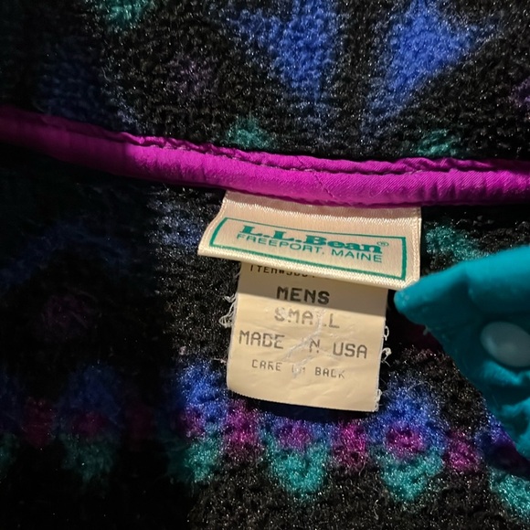 Vintage L.L.Bean Synchilla Fleece Pullover - Picture 7 of 7